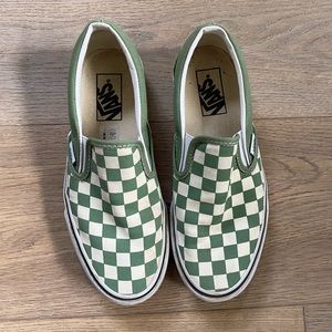 Checkered Slip-On Vans